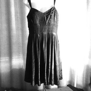 Women’s black summer dress 100% polyester